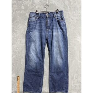 Vintage Lucky Brand‎ Jeans Men's 32 Faded Wash Medium Straight Leg Cotton